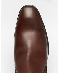 Мужские коричневые кожаные ботинки челси от Base London