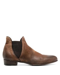 Мужские коричневые кожаные ботинки челси от Lidfort
