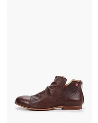 Мужские коричневые кожаные ботинки челси от Nobrand