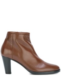 Женские коричневые кожаные ботинки от A.F.Vandevorst