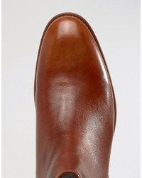 Мужские коричневые кожаные ботинки от Aldo