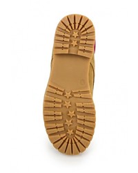 Женские коричневые кожаные ботинки от Buonarotti