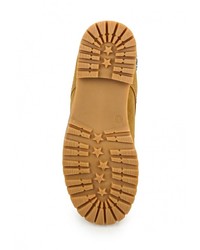 Женские коричневые кожаные ботинки от Buonarotti