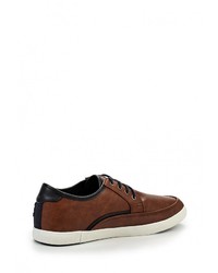 Мужские коричневые кожаные ботинки от Burton Menswear London