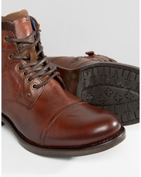 Мужские коричневые кожаные ботинки от Dune