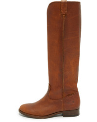 Женские коричневые кожаные ботинки от Frye