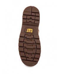 Мужские коричневые кожаные ботинки от Caterpillar