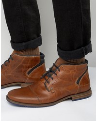 Мужские коричневые кожаные ботинки от Dune