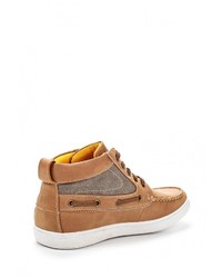 Мужские коричневые кожаные ботинки от Elong