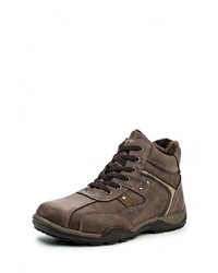 Мужские коричневые кожаные ботинки от Hanson