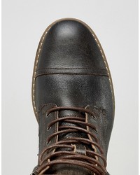 Мужские коричневые кожаные ботинки от Bellfield