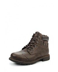 Мужские коричневые кожаные ботинки от Roobind