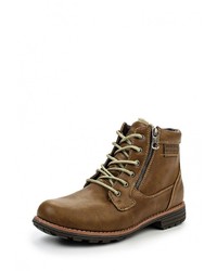 Мужские коричневые кожаные ботинки от Roobind