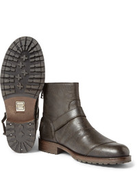 Мужские коричневые кожаные ботинки от Belstaff