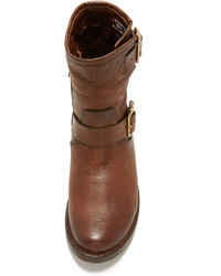 Женские коричневые кожаные ботинки от Frye