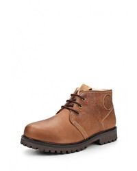 Мужские коричневые кожаные ботинки от Wrangler