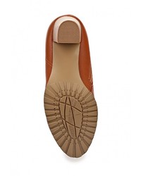 Коричневые кожаные ботфорты от Vivian Royal