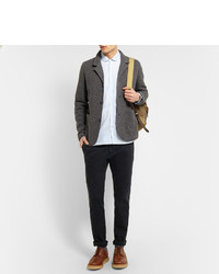 Коричневые кожаные броги от Mark McNairy