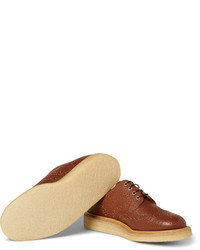 Коричневые кожаные броги от Mark McNairy