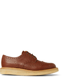 Коричневые кожаные броги от Mark McNairy