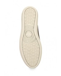 Мужские коричневые кожаные кеды от Boss Orange