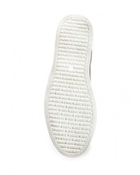 Мужские коричневые кожаные кеды от Calipso