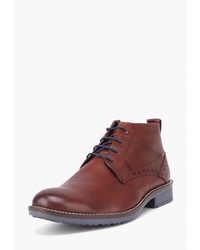 Мужские коричневые кожаные классические ботинки от Airbox