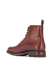 Мужские коричневые кожаные классические ботинки от Berwick Shoes