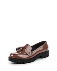 Женские коричневые кожаные лоферы от Ana Lublin
