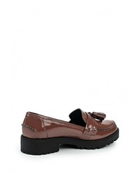 Женские коричневые кожаные лоферы от Ana Lublin