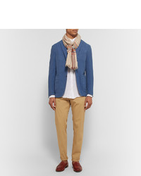 Мужские коричневые кожаные лоферы от Edward Green