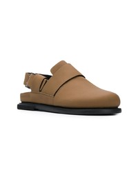 Мужские коричневые кожаные лоферы от Camper