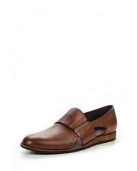 Мужские коричневые кожаные лоферы от Salamander