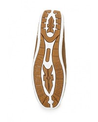 Мужские коричневые кожаные мокасины от Pradella