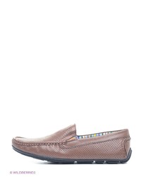 Мужские коричневые кожаные мокасины от Spur