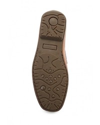 Мужские коричневые кожаные мокасины от Storm