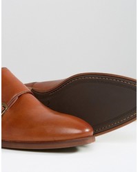 Коричневые кожаные монки от Aldo