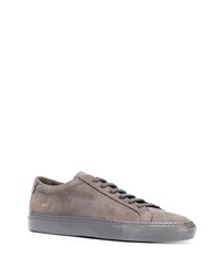 Мужские коричневые кожаные низкие кеды от Common Projects