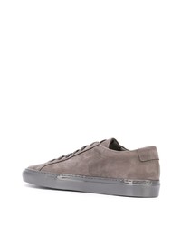 Мужские коричневые кожаные низкие кеды от Common Projects
