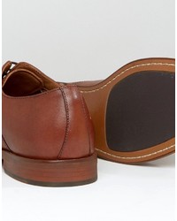 Коричневые кожаные оксфорды от Aldo