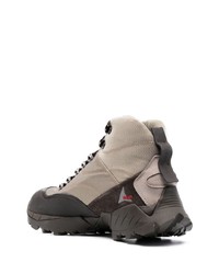 Мужские коричневые кожаные повседневные ботинки от Roa