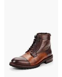 Мужские коричневые кожаные повседневные ботинки от BLT Baltarini