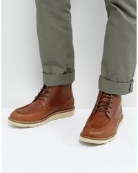 Мужские коричневые кожаные повседневные ботинки от Dead Vintage