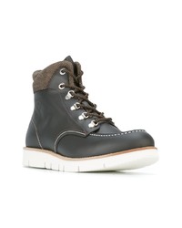 Мужские коричневые кожаные повседневные ботинки от Rossignol