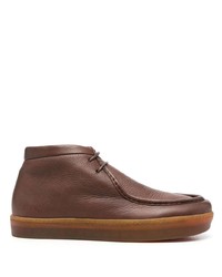Мужские коричневые кожаные повседневные ботинки от Henderson Baracco