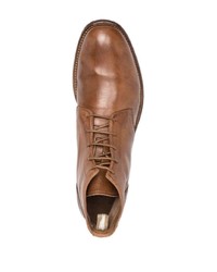 Мужские коричневые кожаные повседневные ботинки от Officine Creative