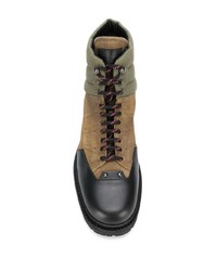 Мужские коричневые кожаные повседневные ботинки от Bally