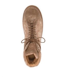 Мужские коричневые кожаные повседневные ботинки от Marsèll