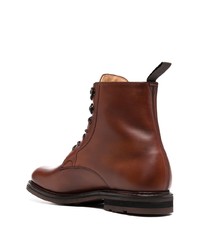 Мужские коричневые кожаные повседневные ботинки от Church's