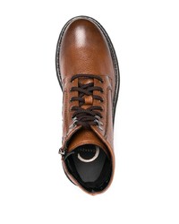 Мужские коричневые кожаные повседневные ботинки от Casadei